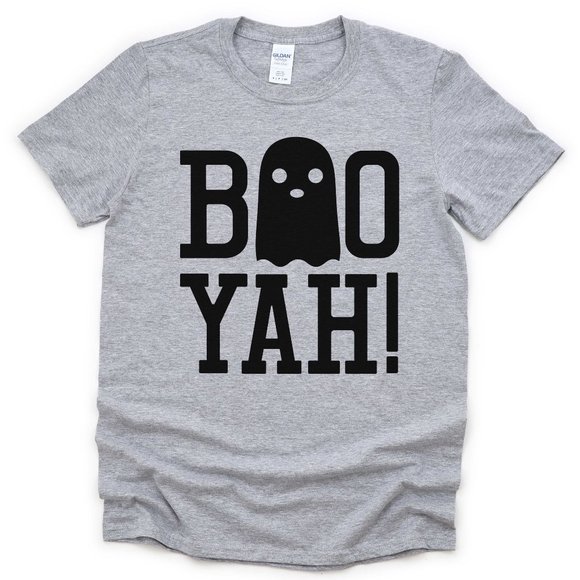 Boo Yah Halloween T-Shirt - Picture 1 of 3